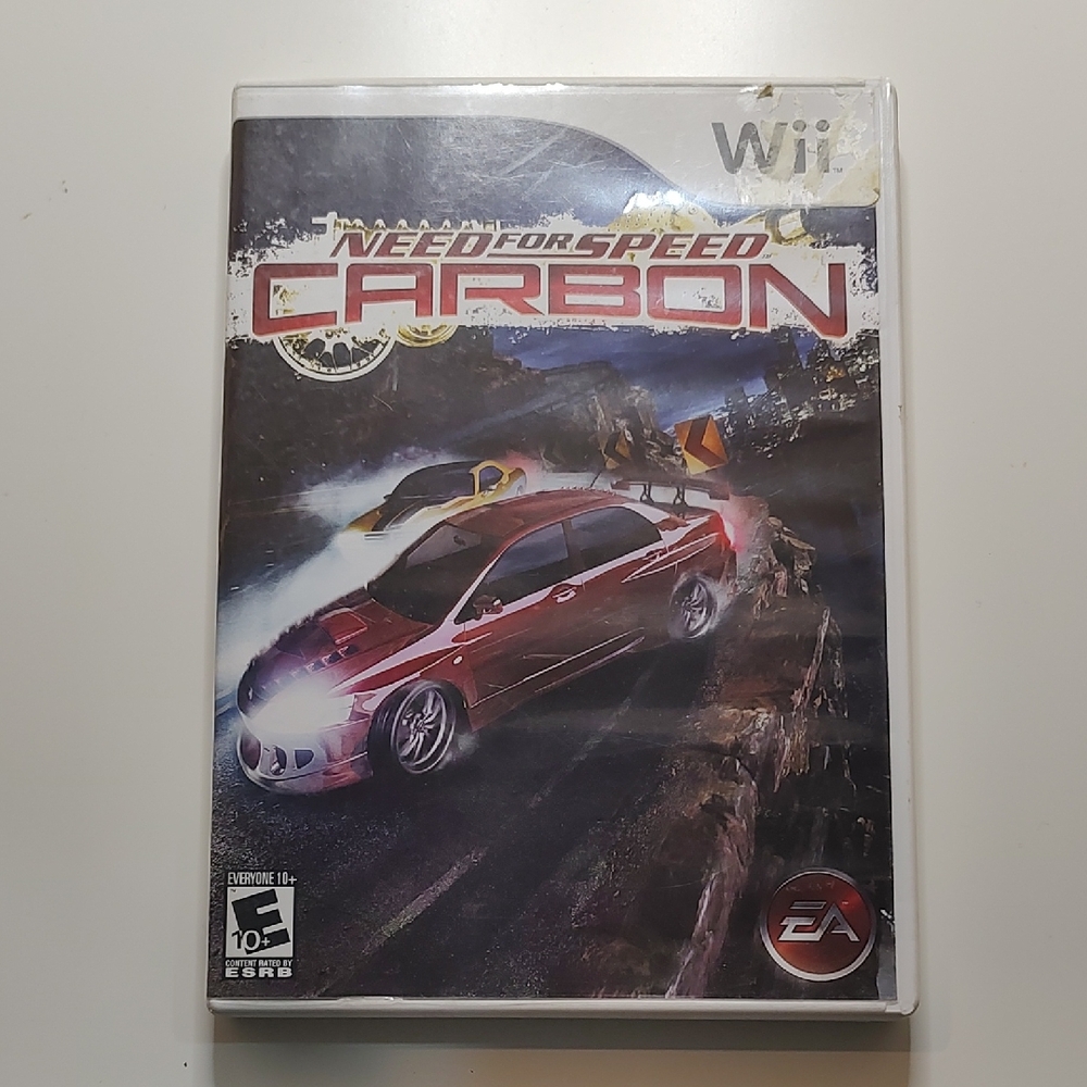 Need for Speed Carbon for Wii Game- Red